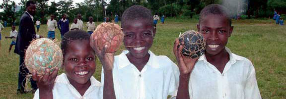 A group of boys in Kisumu, Kenya A group of boys in Kisumu, Kenya