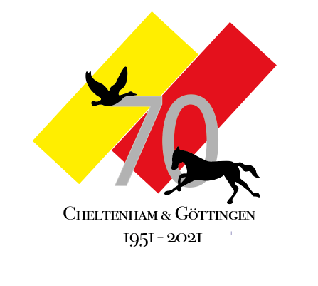 Cheltenham and Göttingen 70th anniversary logo