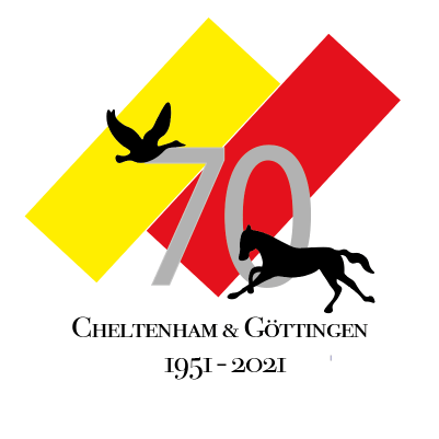 Cheltenham and Göttingen 70th anniversary logo