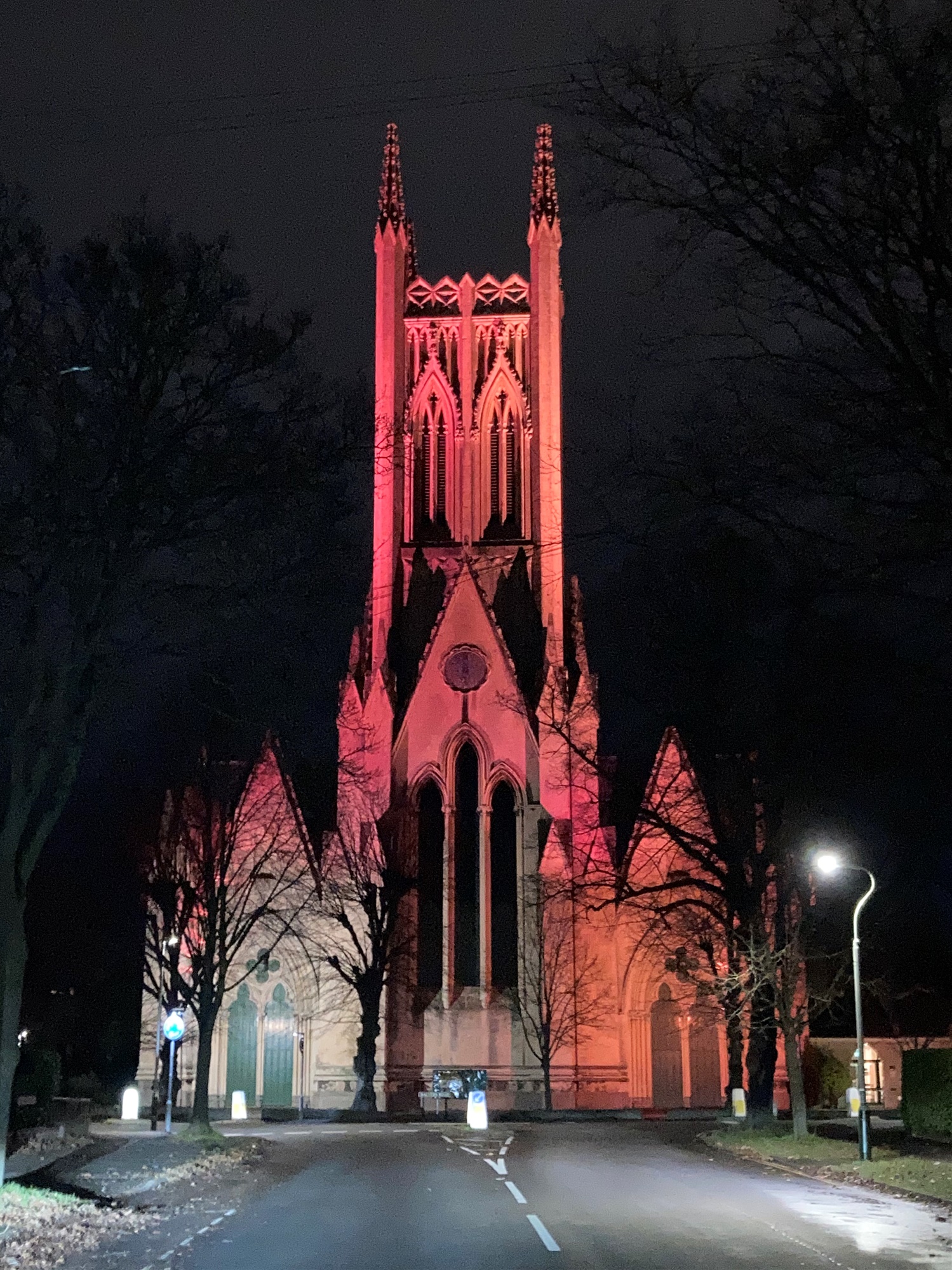 Harry Francis - Christ church by night