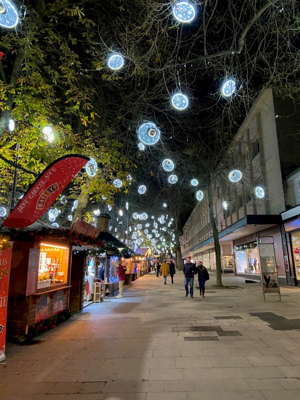 Jake Harris - Cheltenham Town Centre at Christmas (Highly commended)