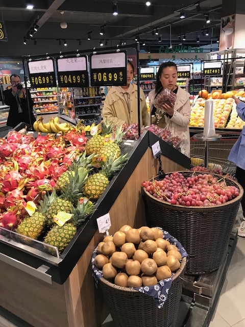 Supermarket at Wei Voc school