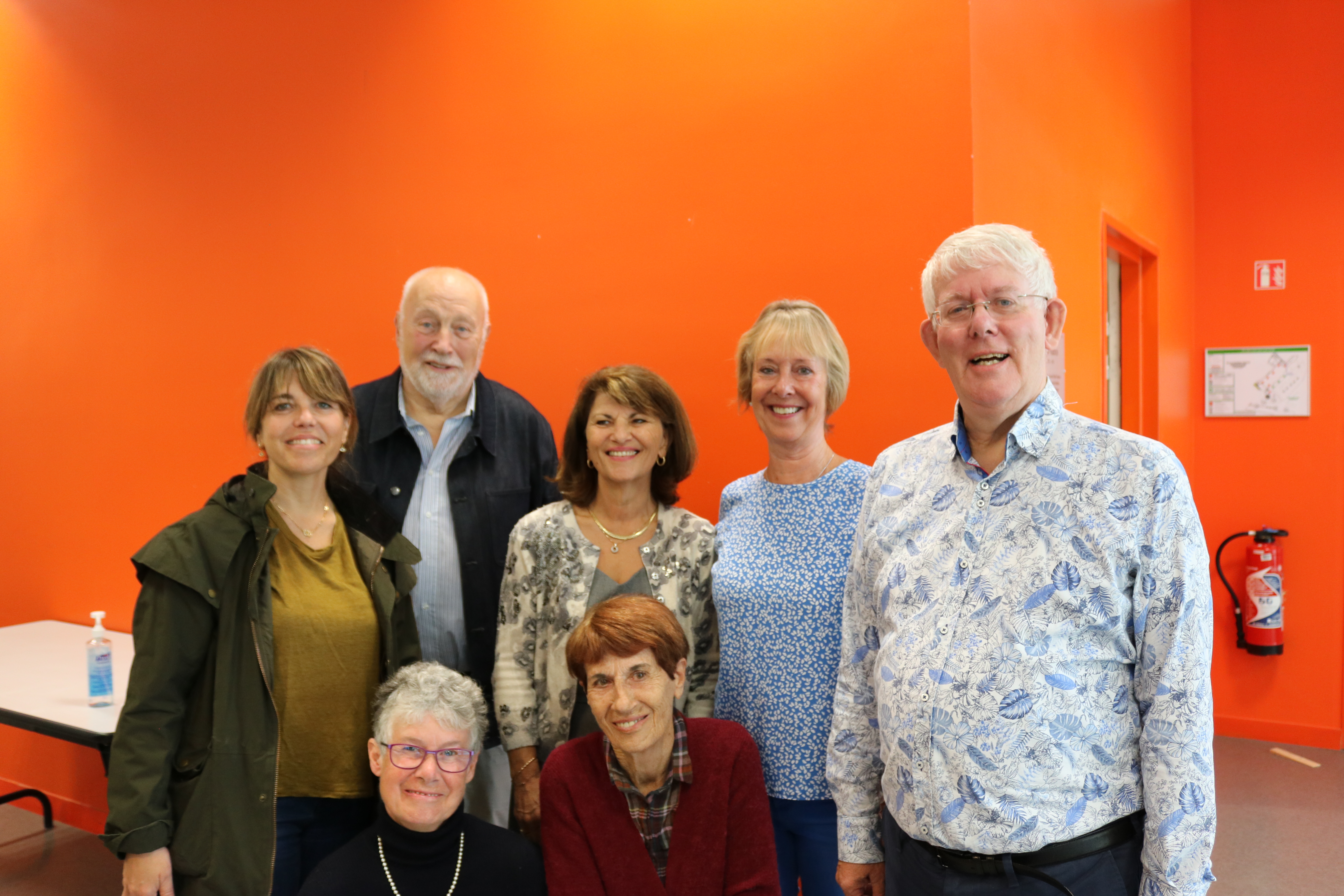Twinning colleagues during the 2022 Annecy visit
