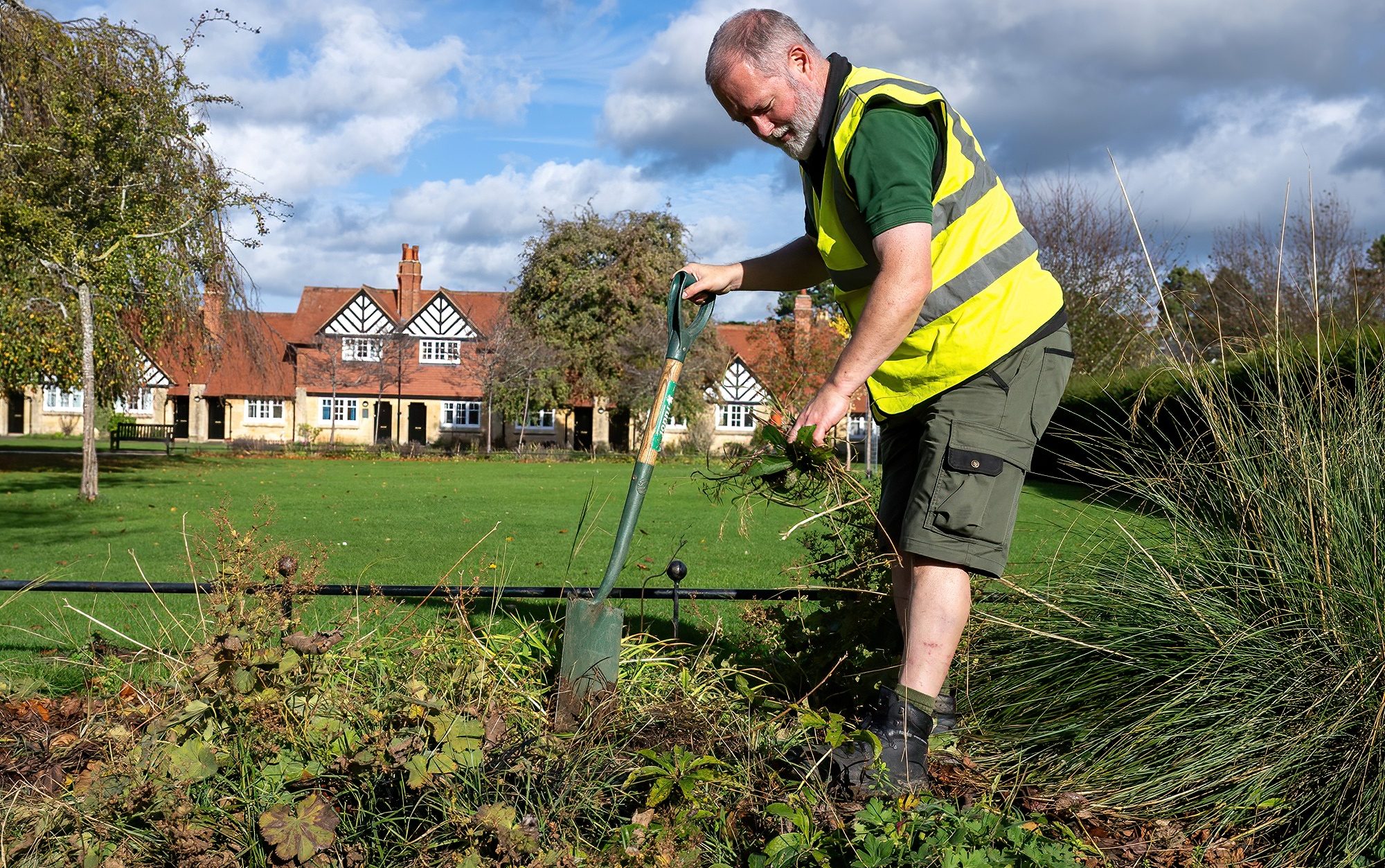 David Elder - Weeding in Naunton Park (Second place)